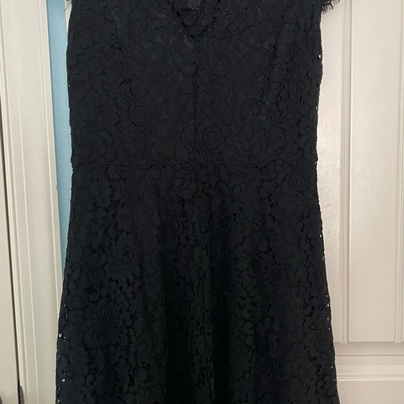 Wish list v-neck black skater dress size small. NWT - Picture 3 of 13